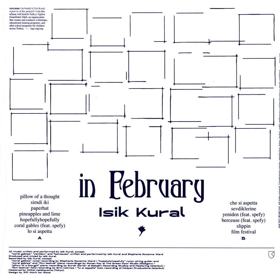 Isik Kural - In February Black Vinyl Edition