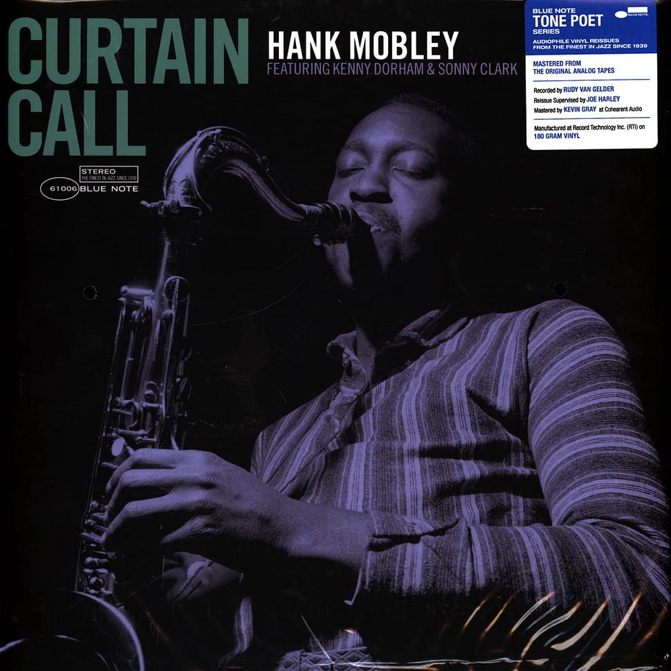 Hank Mobley - Curtain Call Tone Poet Vinyl Edition