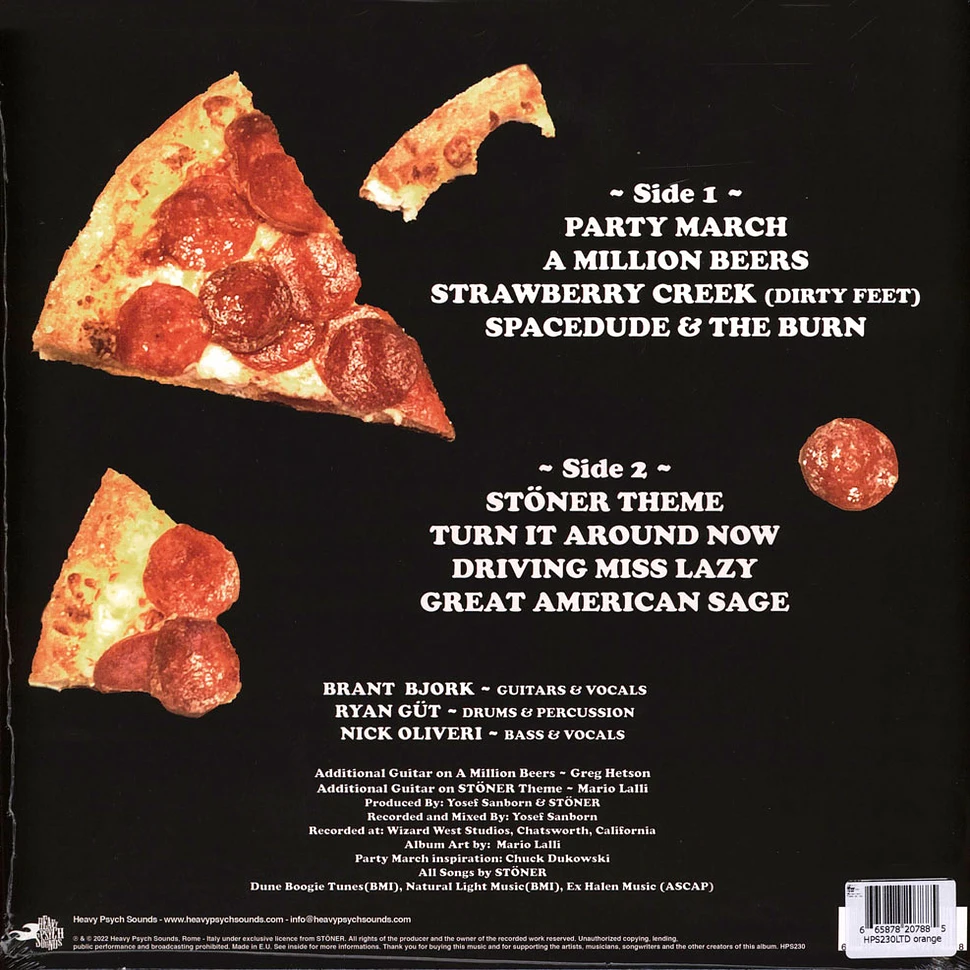 Stoner - Totally.. Orange Vinyl Edition