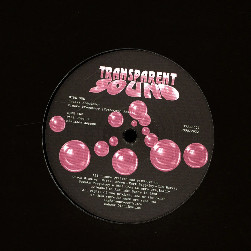 Transparent Sound - Freaks Frequency EP Ectomorph Remix