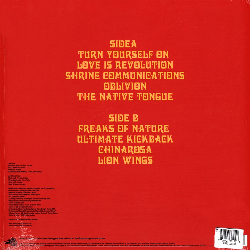 Brant Bjork & The Bros - Somera Sol Yellow-Red-Black Vinyl Edition