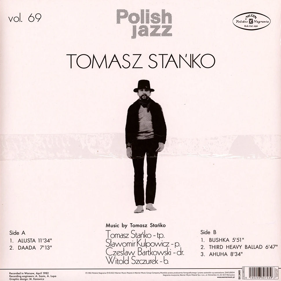 Tomasz Stanko - Music 81 Record Opaque White Vinyl Edition
