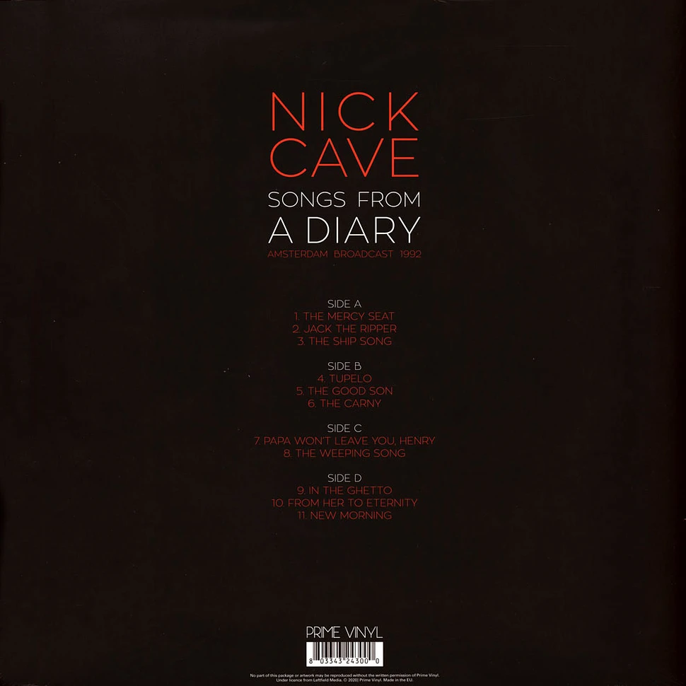 Nick Cave & The Bad Seeds - Songs From A Diary