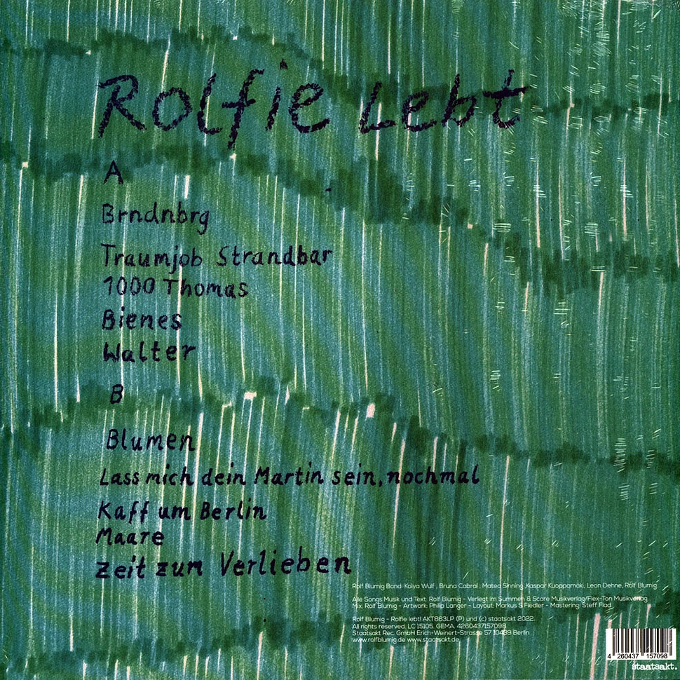 Rolf Blumig - Rolfie Lebt