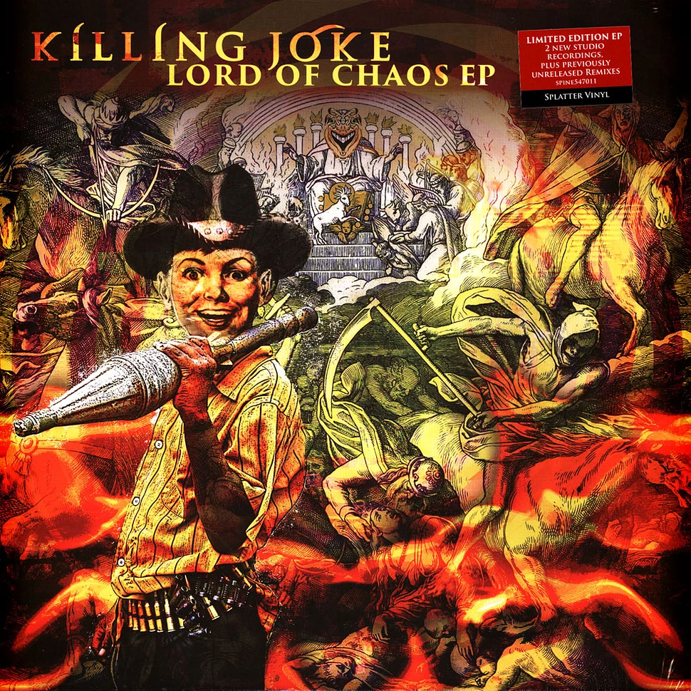 Killing Joke - Lord Of Chaos Green & Black Splatter Vinyl Edition