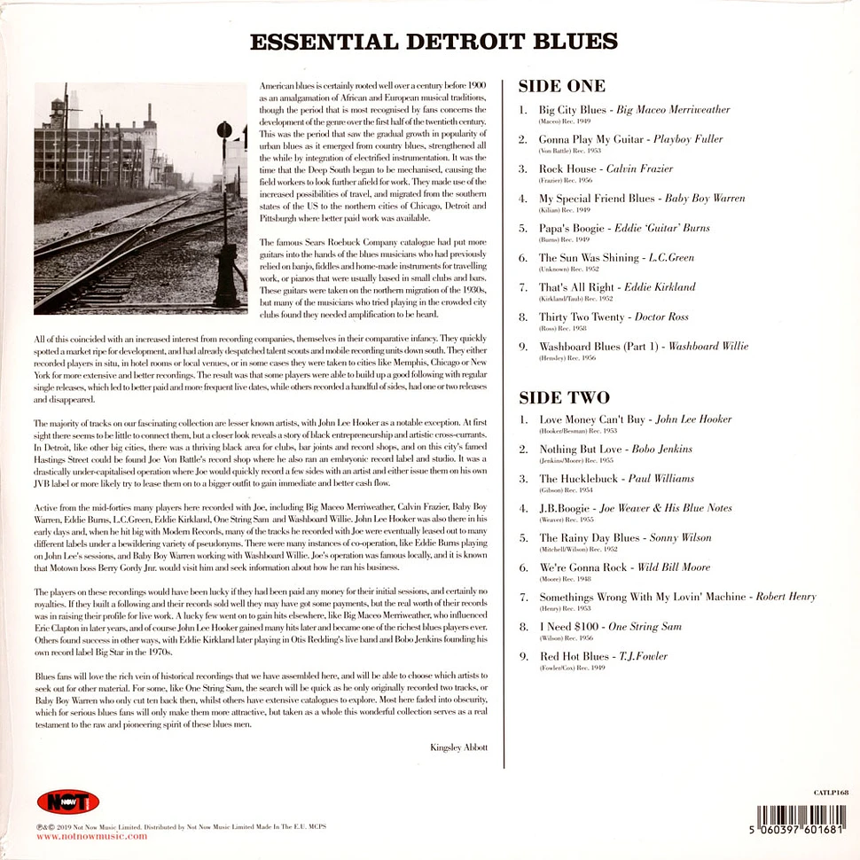 V.A. - Essential Detroit Blues