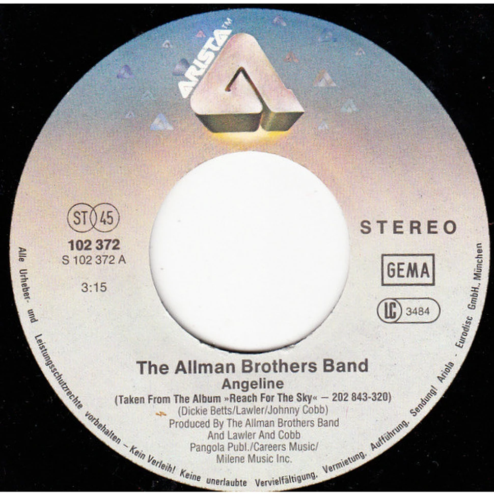 The Allman Brothers Band - Angeline