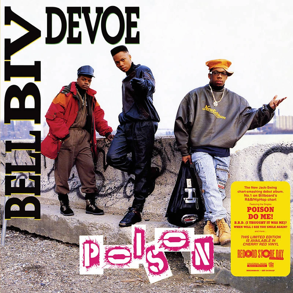 Bell Biv Devoe - Poison Record Store Day 2022 Cherry Red Vinyl Edition