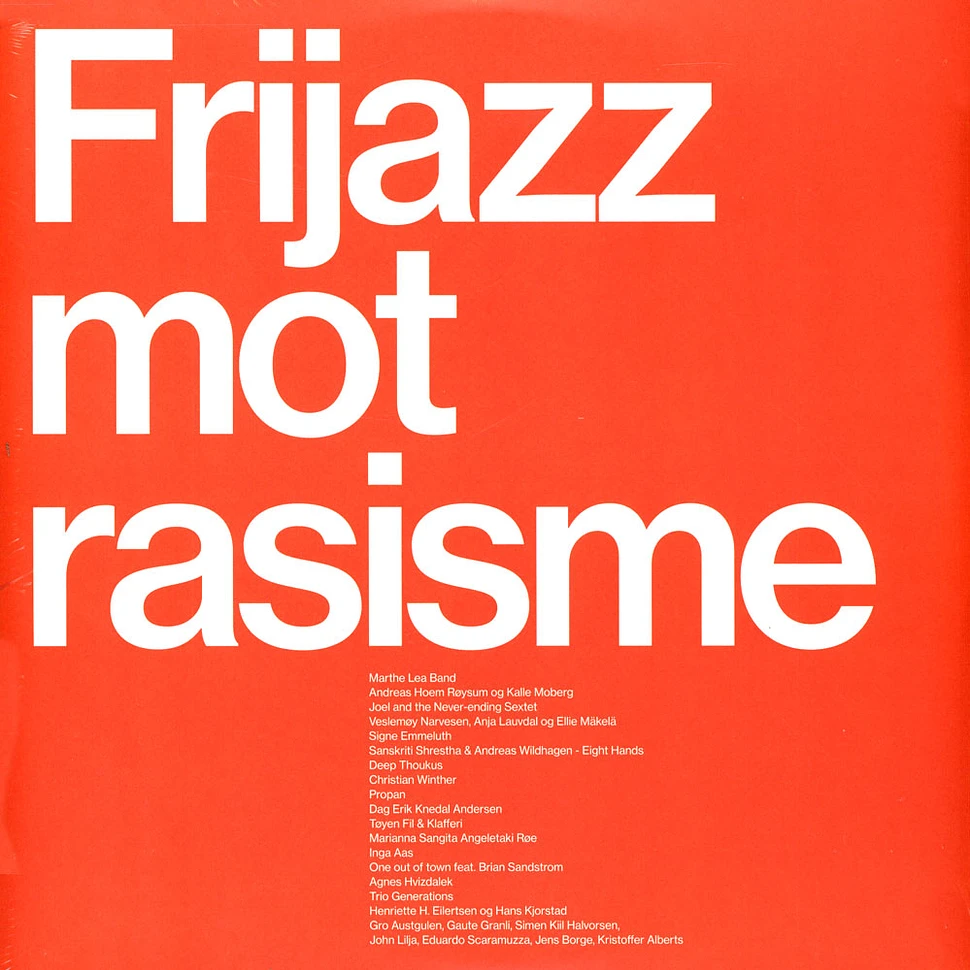 V.A. - Frijazz Mot Rasisme