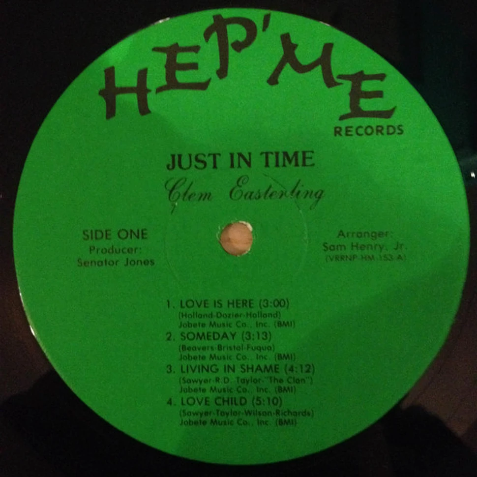 Clem Easterling - Just In Time