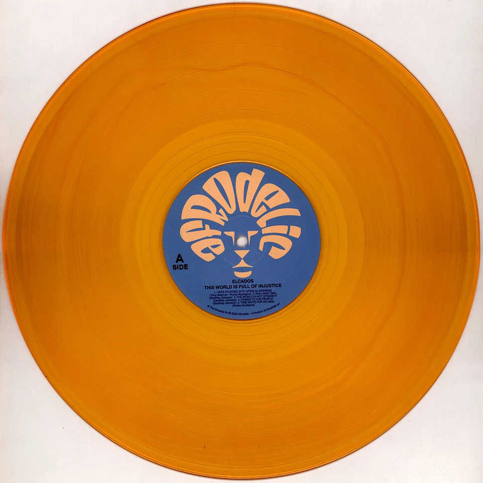 The Elcados - This World Is Full Of Injustice HHV Exclusive Orange Vinyl Edition