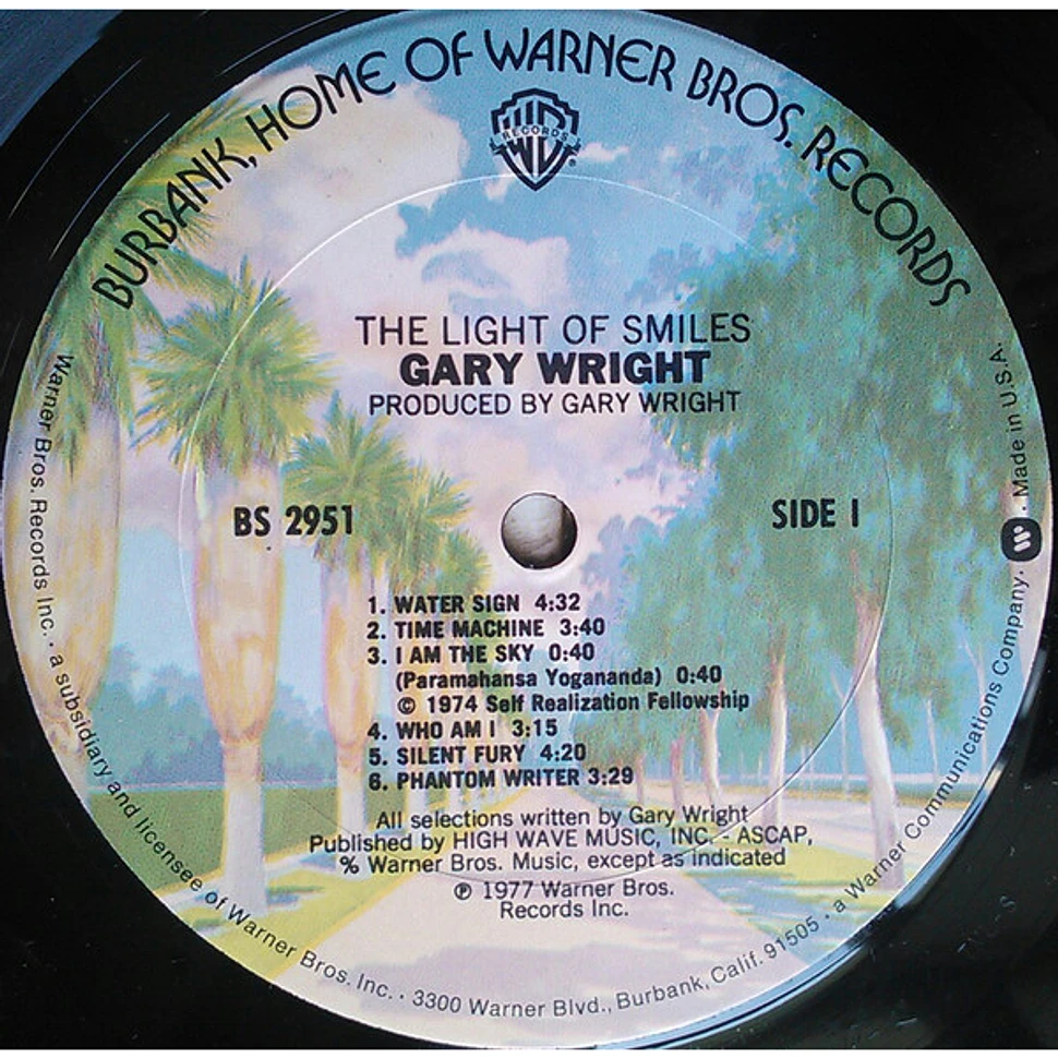 Gary Wright - The Light Of Smiles