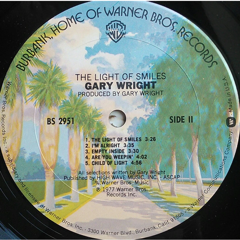 Gary Wright - The Light Of Smiles