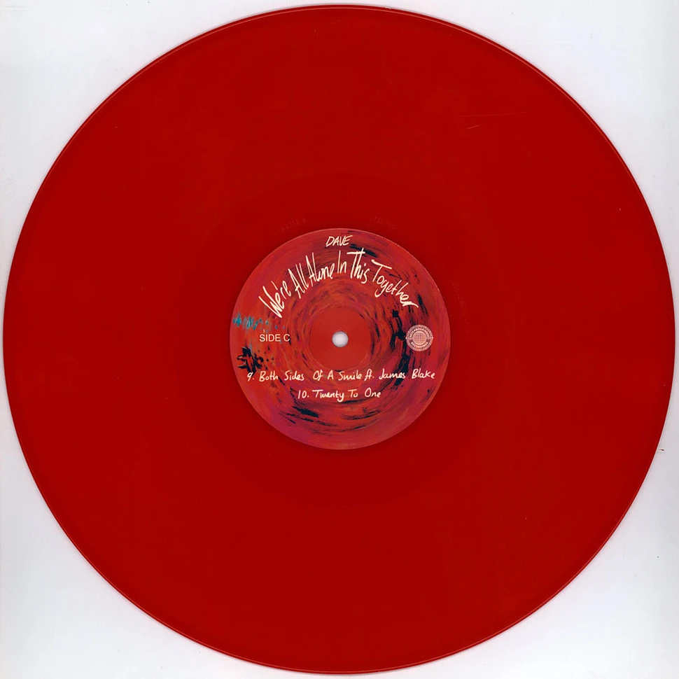 Dave - We're All Alone In This Together Colored Vinyl Edition