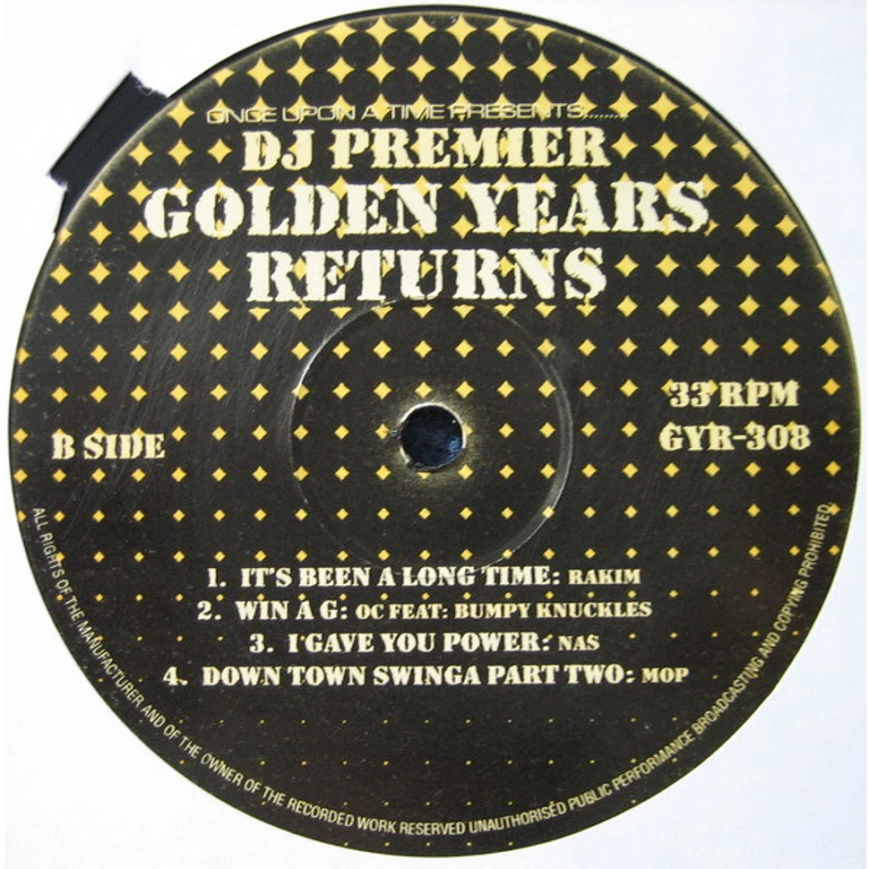 DJ Premier - Golden Years Returns - Vinyl 2LP - 2004 - US | HHV