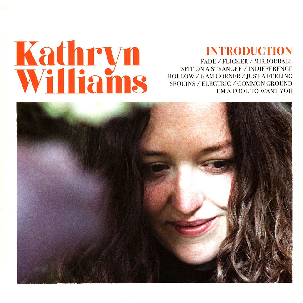 Kathryn Williams - Introduction Orange Record Store Day 2022 Vinyl Edition