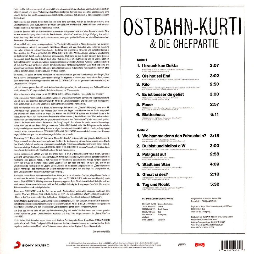 Ostbahn-Kurti & Die Chefpartie - Ostbahn-Kurti & Die Chefpartie