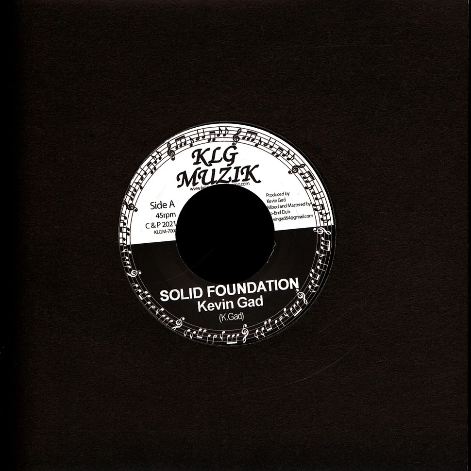 Kevin Gad - Solid Foundation / Dub