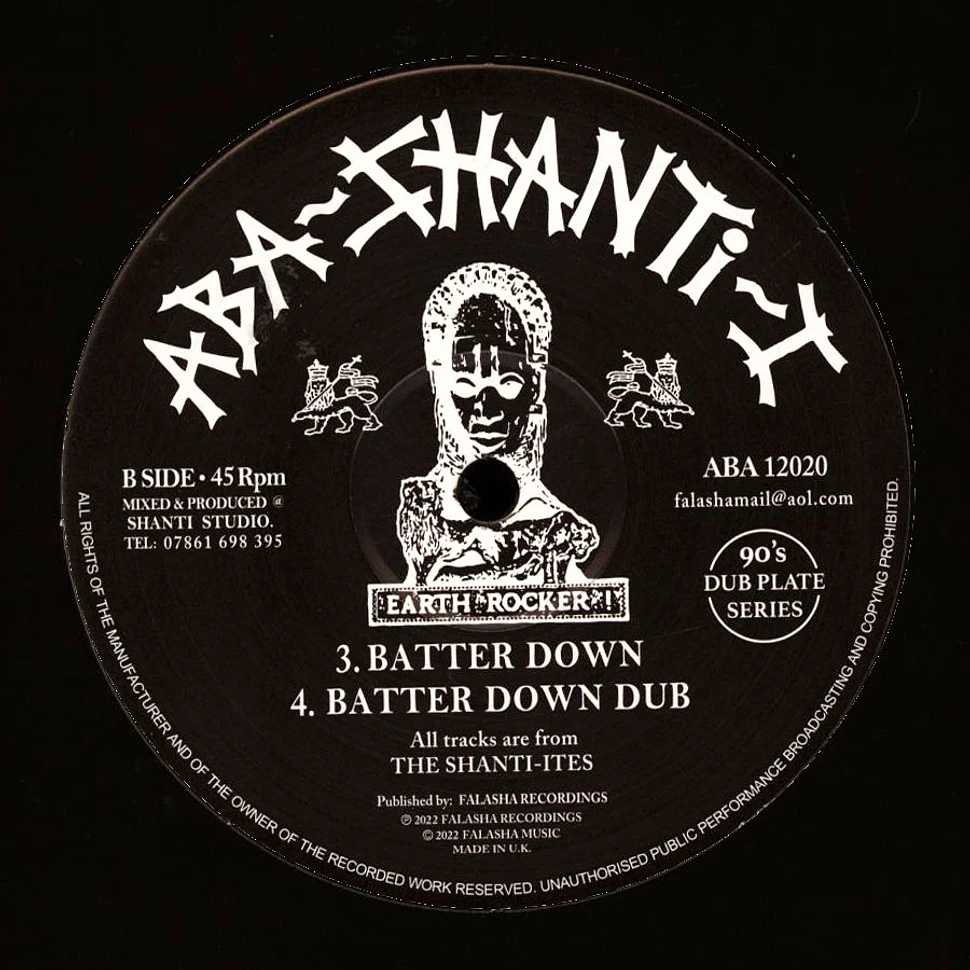 The Shanti-Ites - Batter Down, Dub / Roaring Thunder, Dub