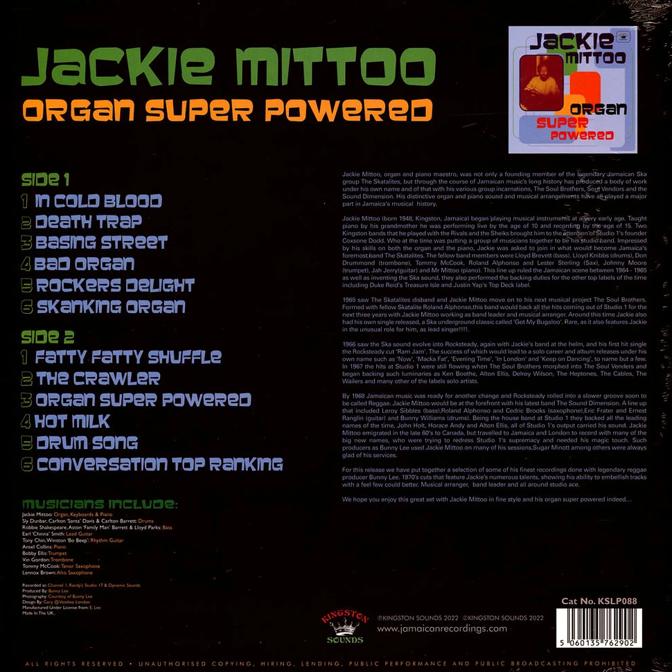 Jackie Mittoo - Organ Super Powered