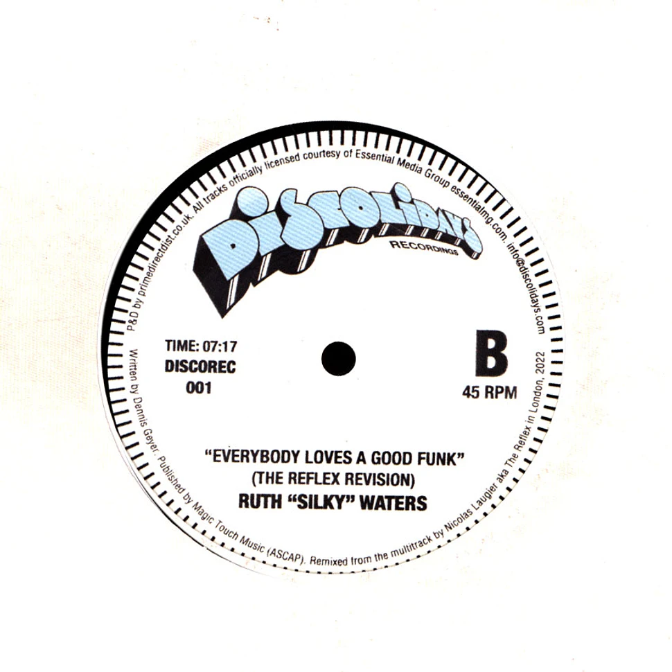 Q / Ruth 'Silky' Waters - The Voice Of Q / Everybody Loves A Good Funk The Reflex Revisions
