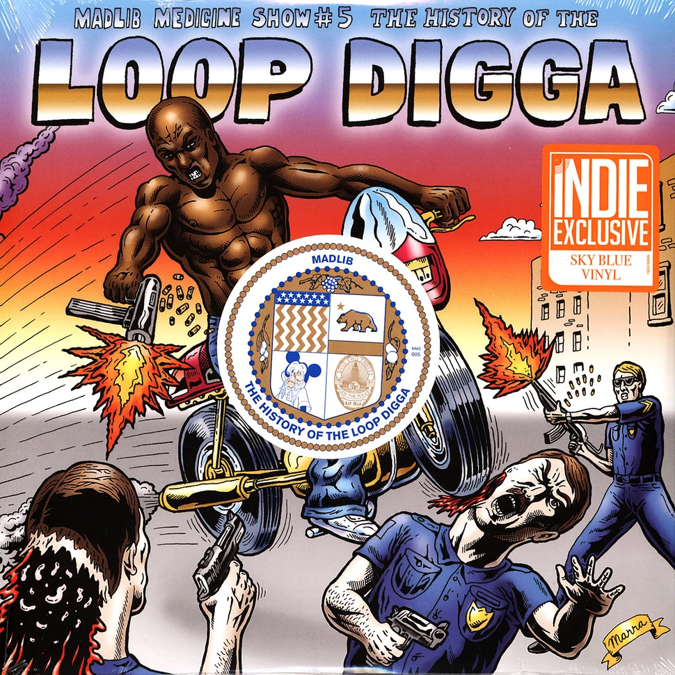 Madlib - Medicine Show #5 History Of The Loop Digga Baby Blue Vinyl Edition