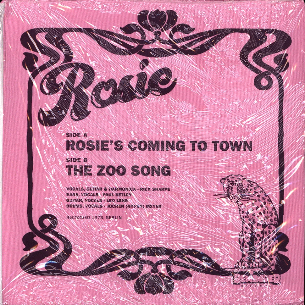 Rosie - Rosie's Coming To Town / Zoo Song
