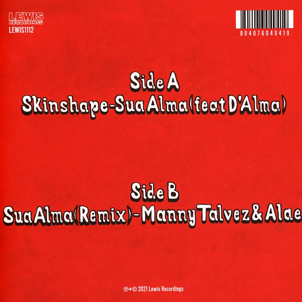 Skinshape - Sua Alma/Sua Alma (Remix)