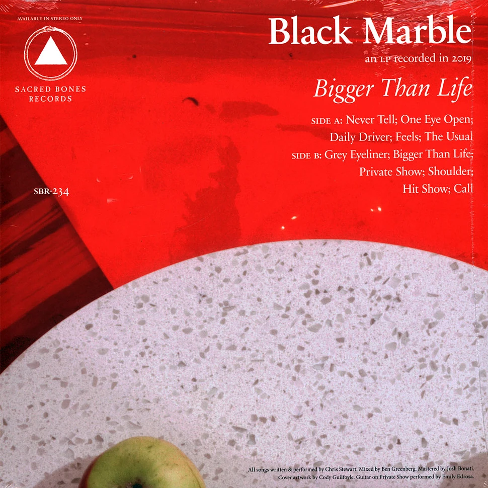 Black Marble - Bigger Than Life 15th Anniversary Edition