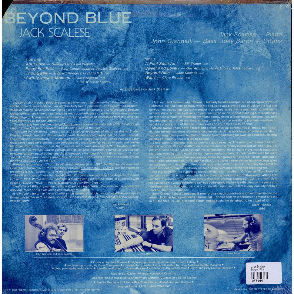Jack Scalese - Beyond Blue