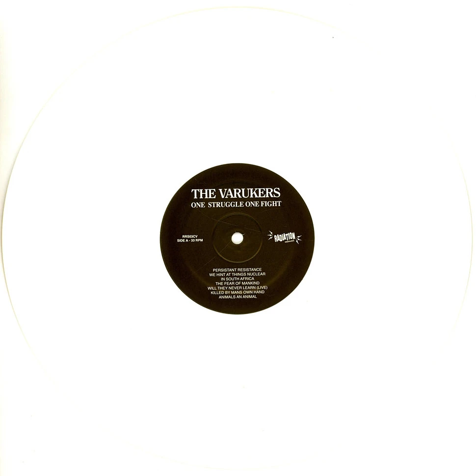 The Varukers - One Struggle One Fight White Vinyl Edtion