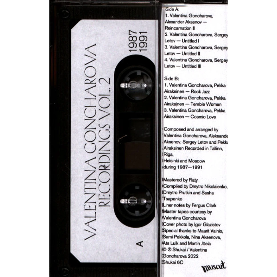 Valentina Goncharova - Recordings 1987-1991 Volume 2