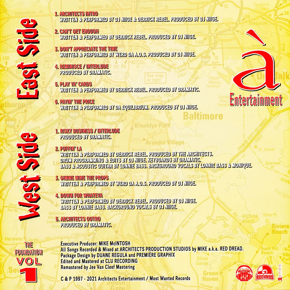 Architects Entertainment - The Foundation Vol 1 Golden Vinyl Edition