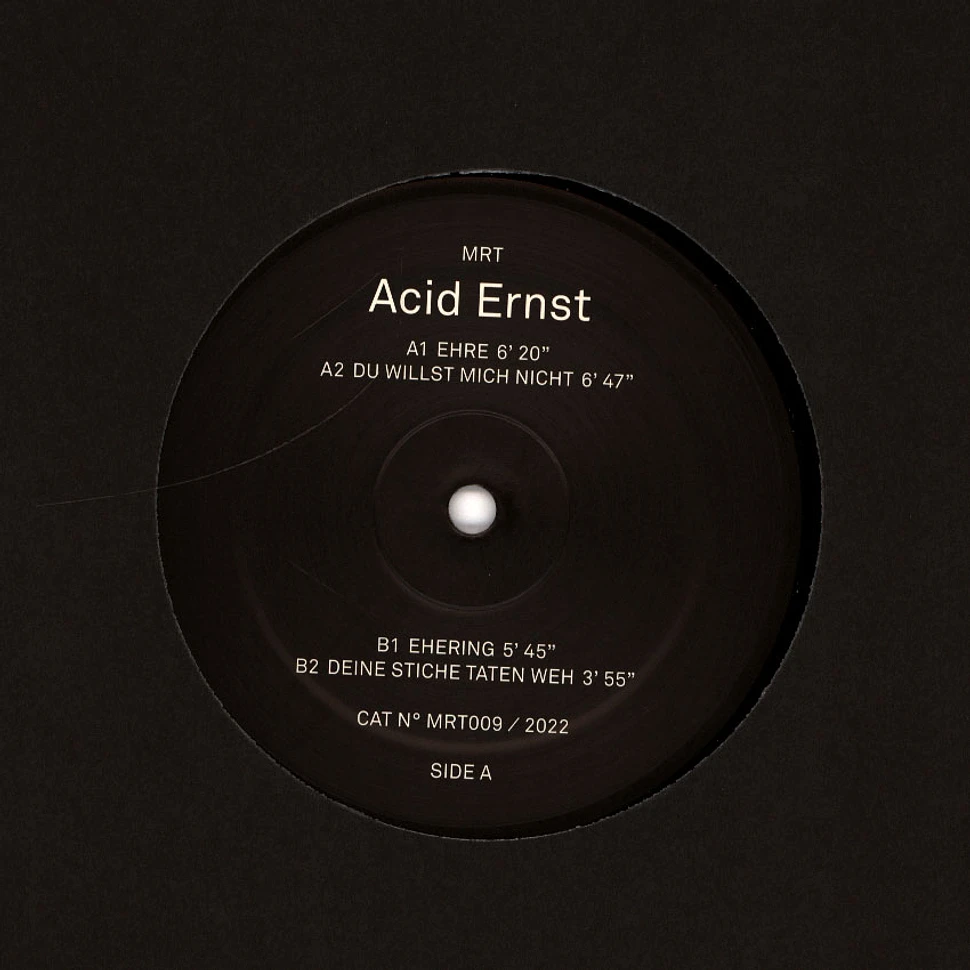 Acid Ernst - Ehre