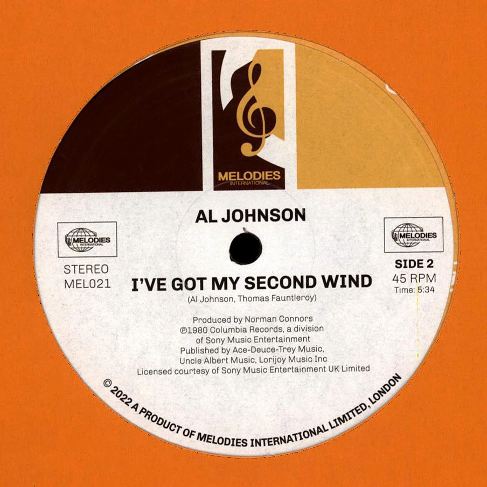 Tata Vega & Al Johnson - I've Got My Second Wind