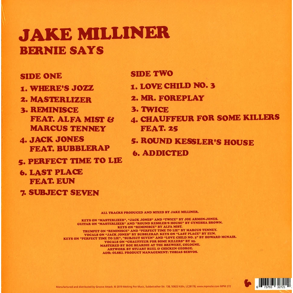 Jake Milliner - Bernie Says