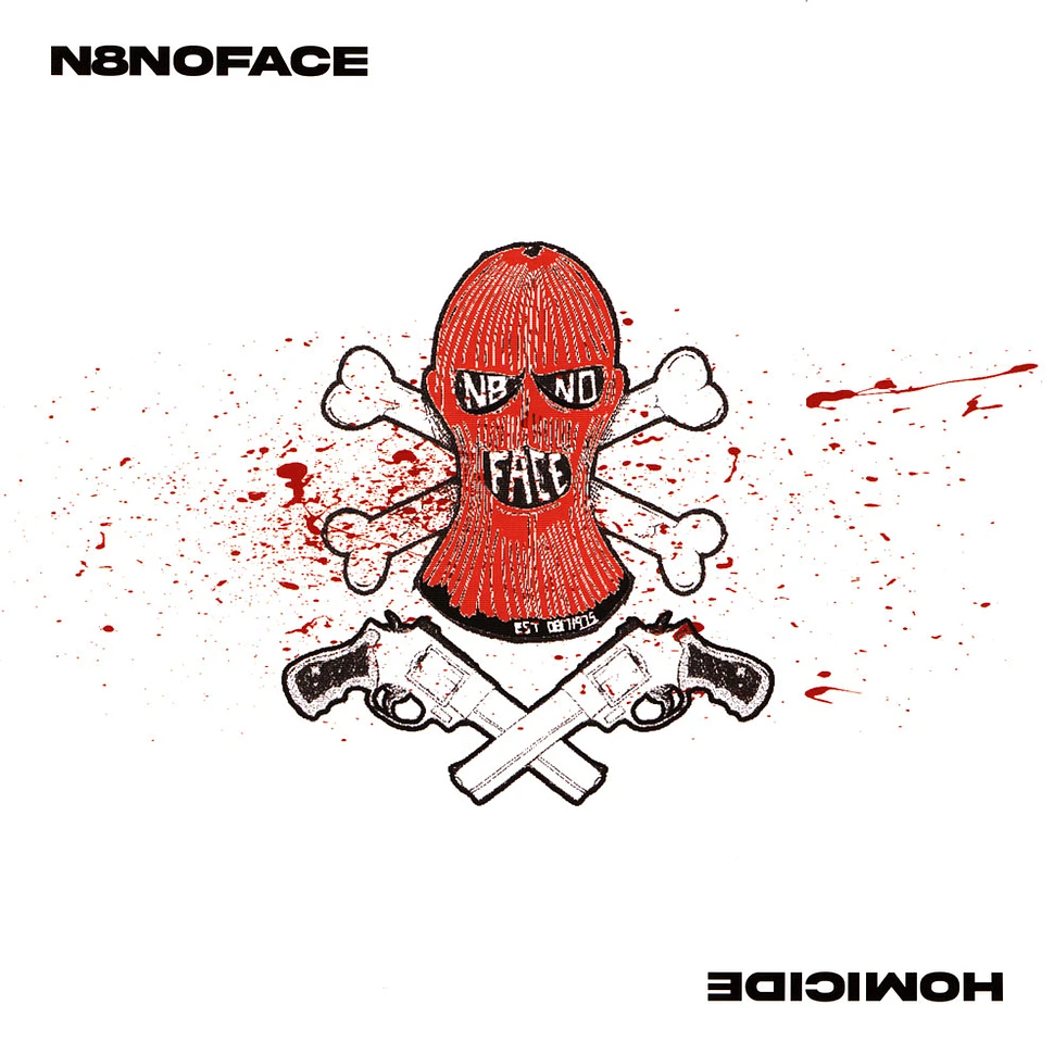 N8noface - Homicide Ultra Clear Vinyl Edition