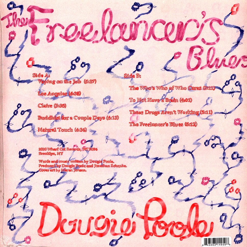 Dougie Poole - The Freelancer's Blues Violet Vinyl Edition