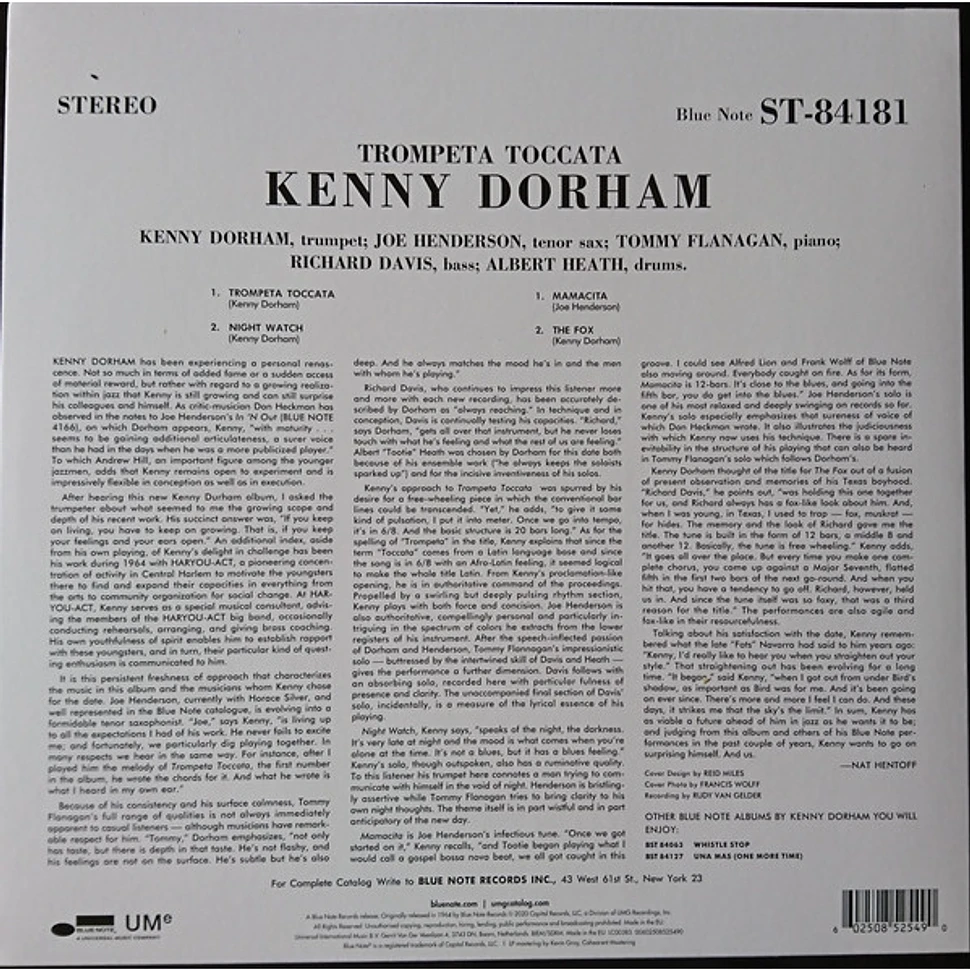 Kenny Dorham - Trompeta Toccata