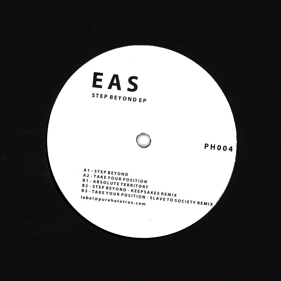 EAS - Step Beyond EP Keepsakes & Slave To Society Remixes