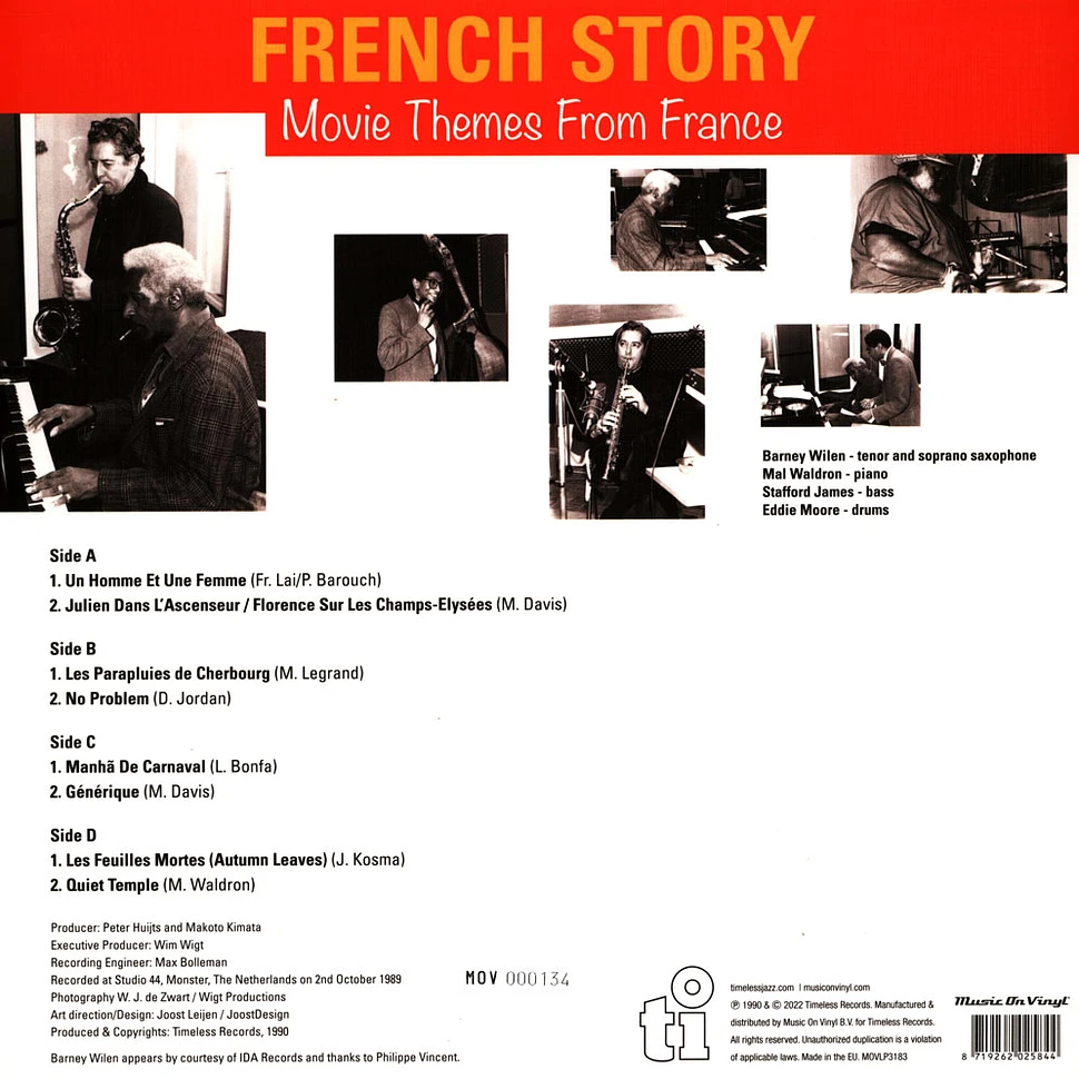 Barney Wilen / Mal Waldron Trio - French Story