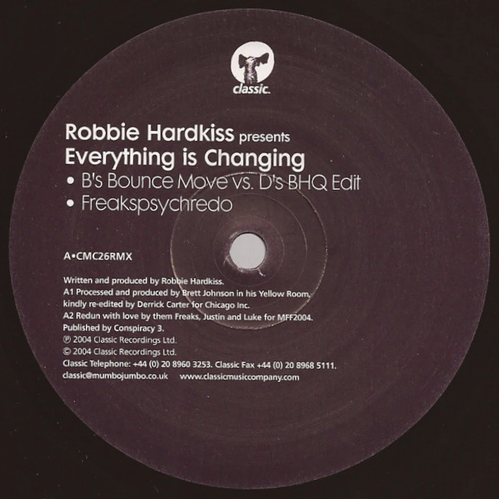 Robbie Hardkiss - Everything Is Changing