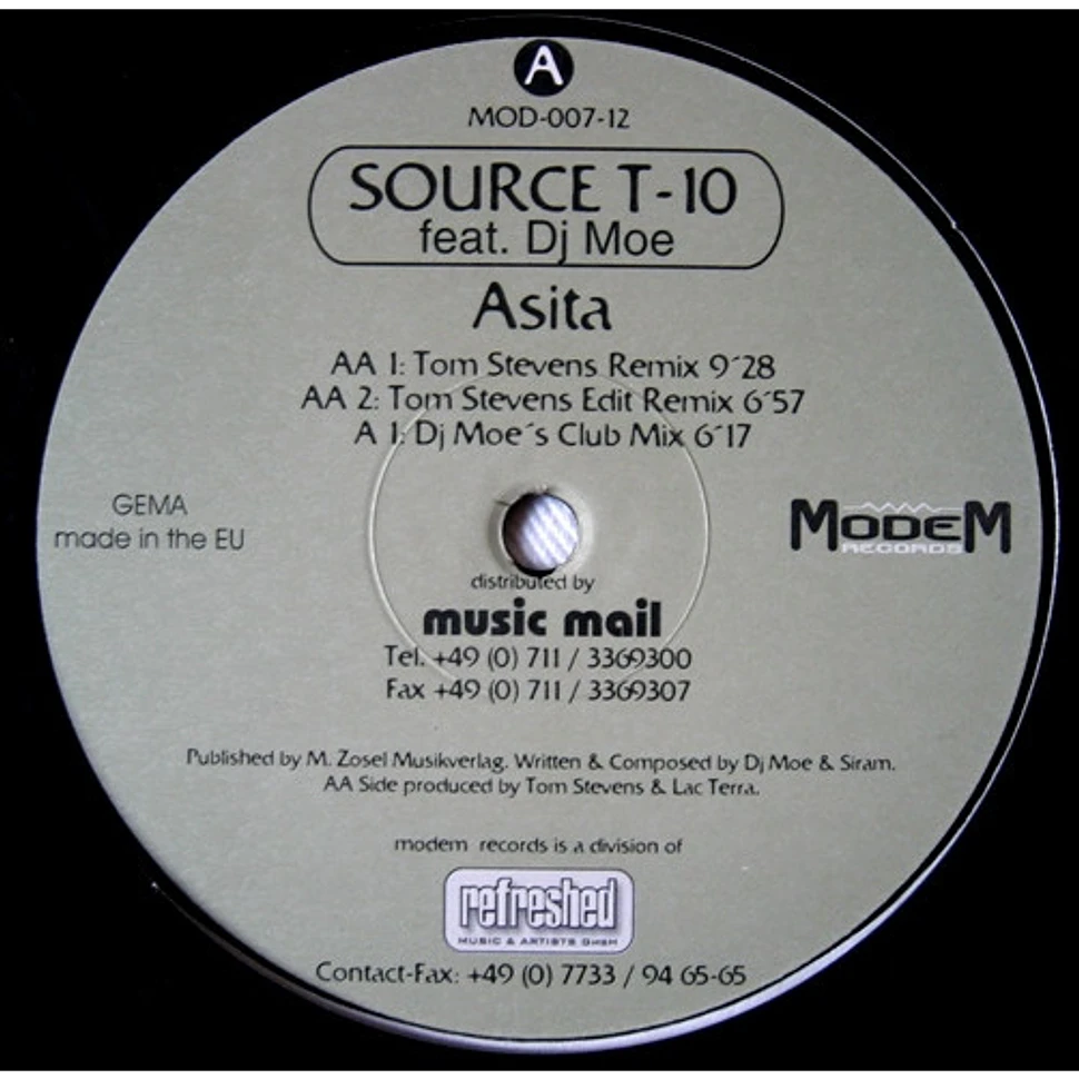 Source T-10 Feat. DJ Moe - Asita
