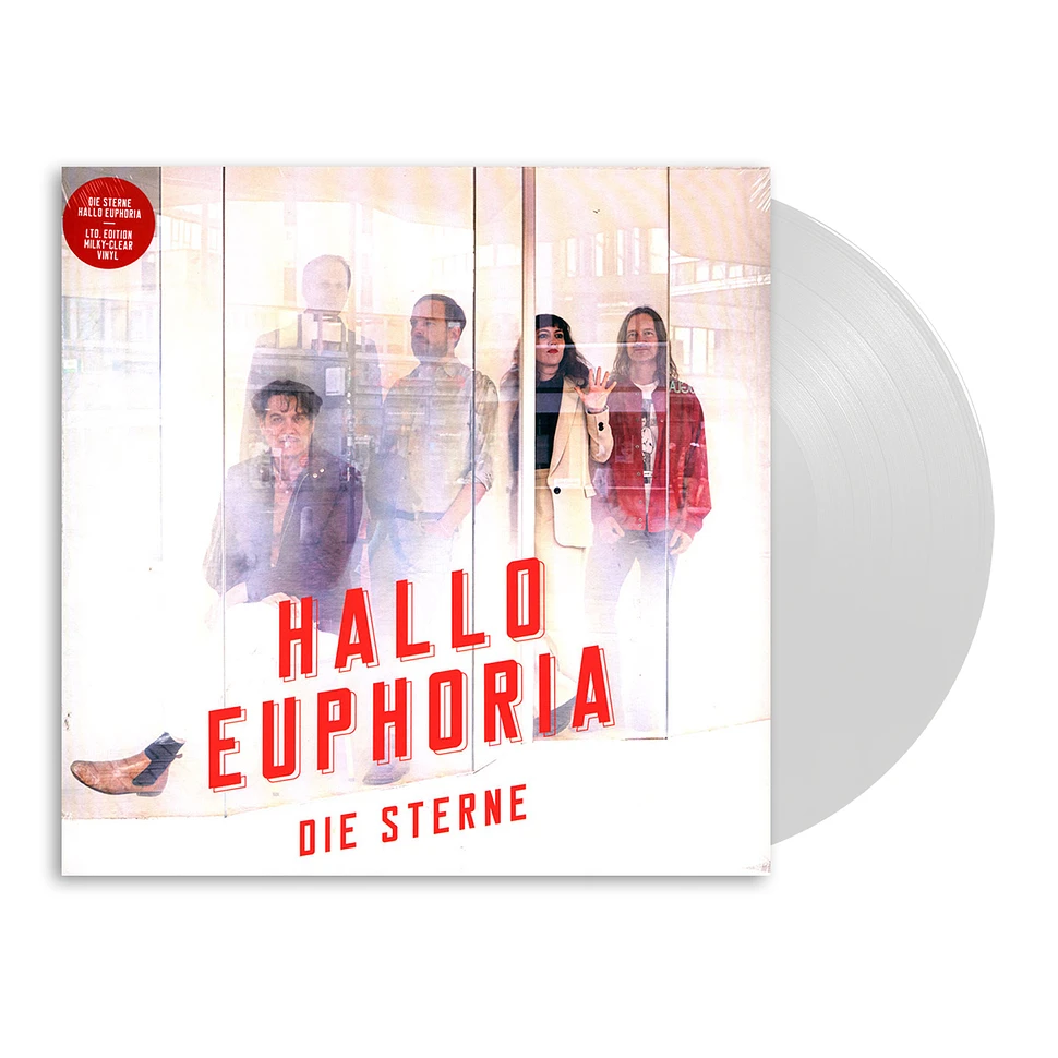 Die Sterne - Hallo Euphoria HHV Exclusive White Vinyl Edition w/ Signed Print