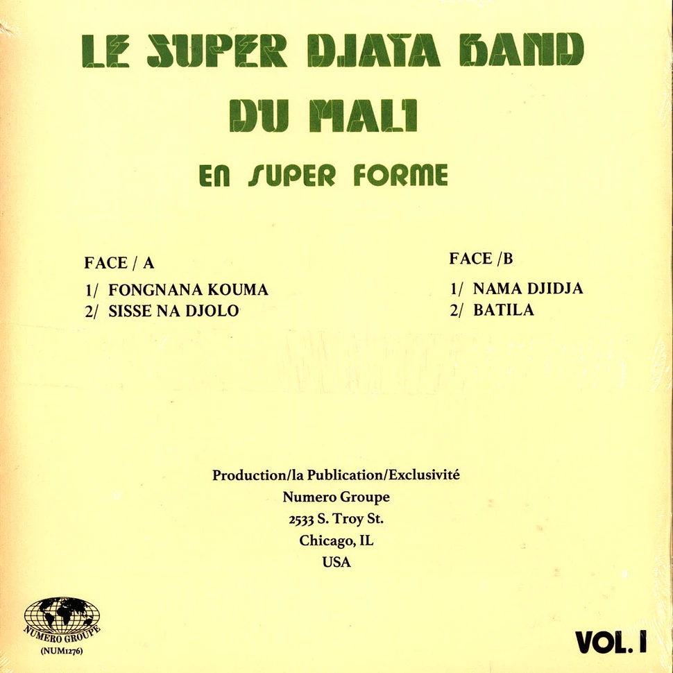 The Super DJata Band - En Super Forme Volume 1 Black Vinyl Edition