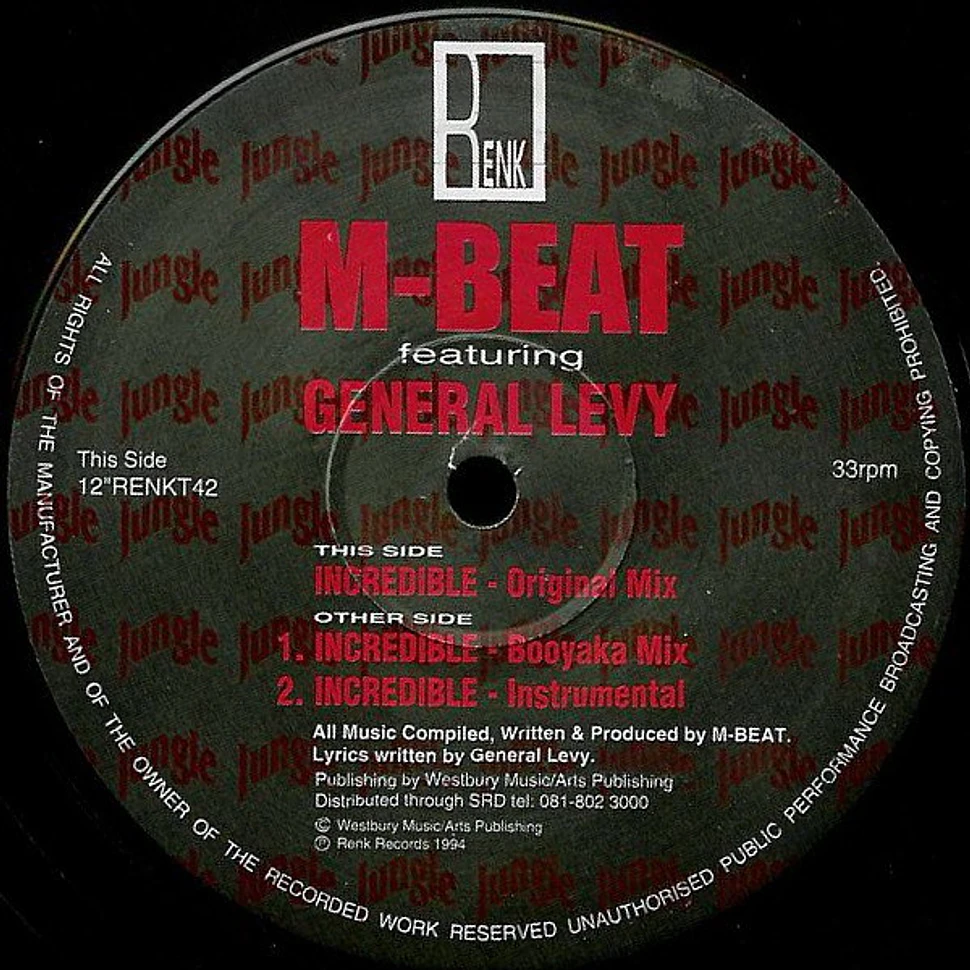 M-Beat Featuring General Levy - Incredible