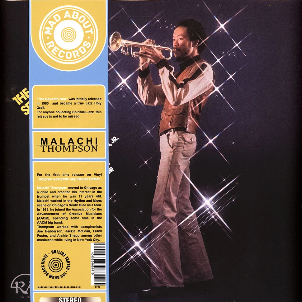 Malachi Thompson - The Seventh Son - Vinyl LP - 1980 - EU