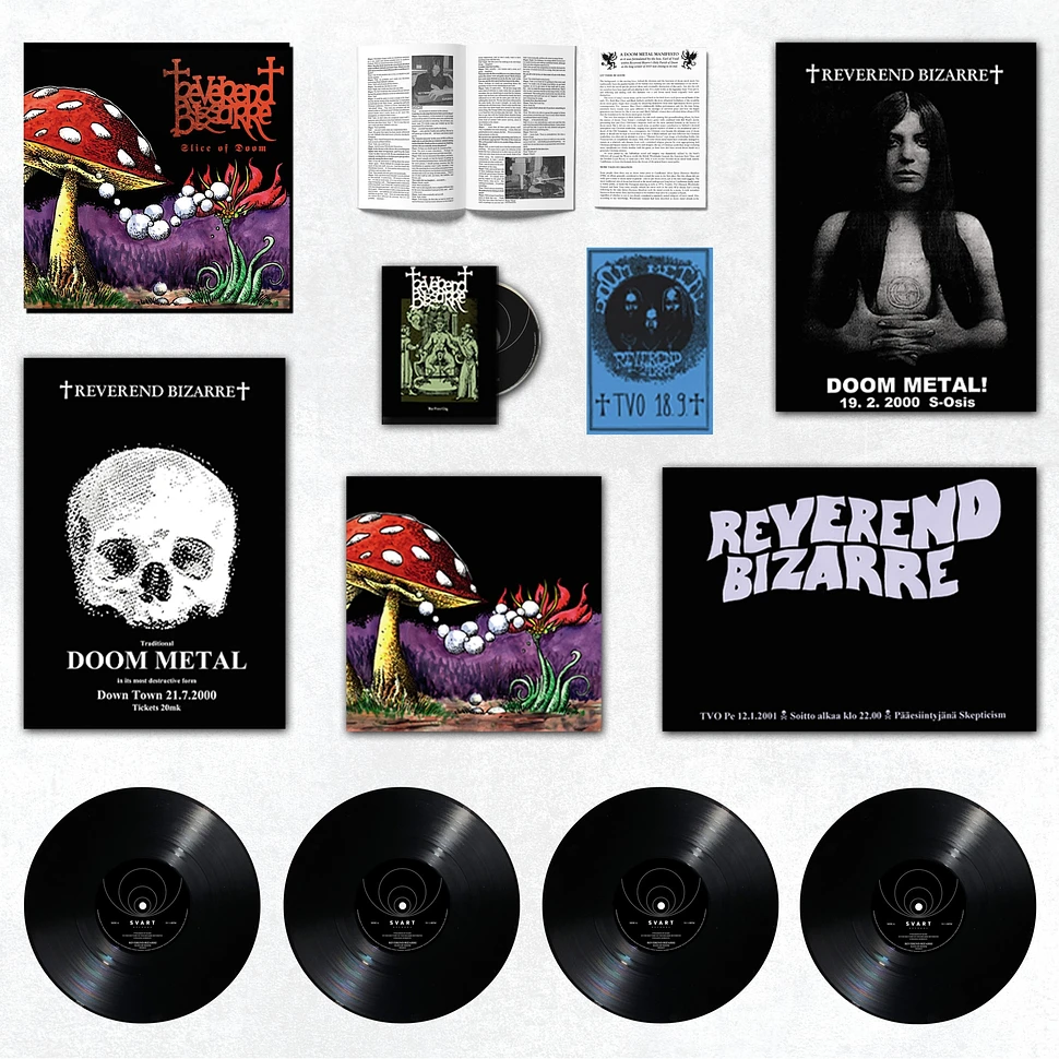 Reverend Bizarre - Slice Of Doom Black Vinyl Edtion