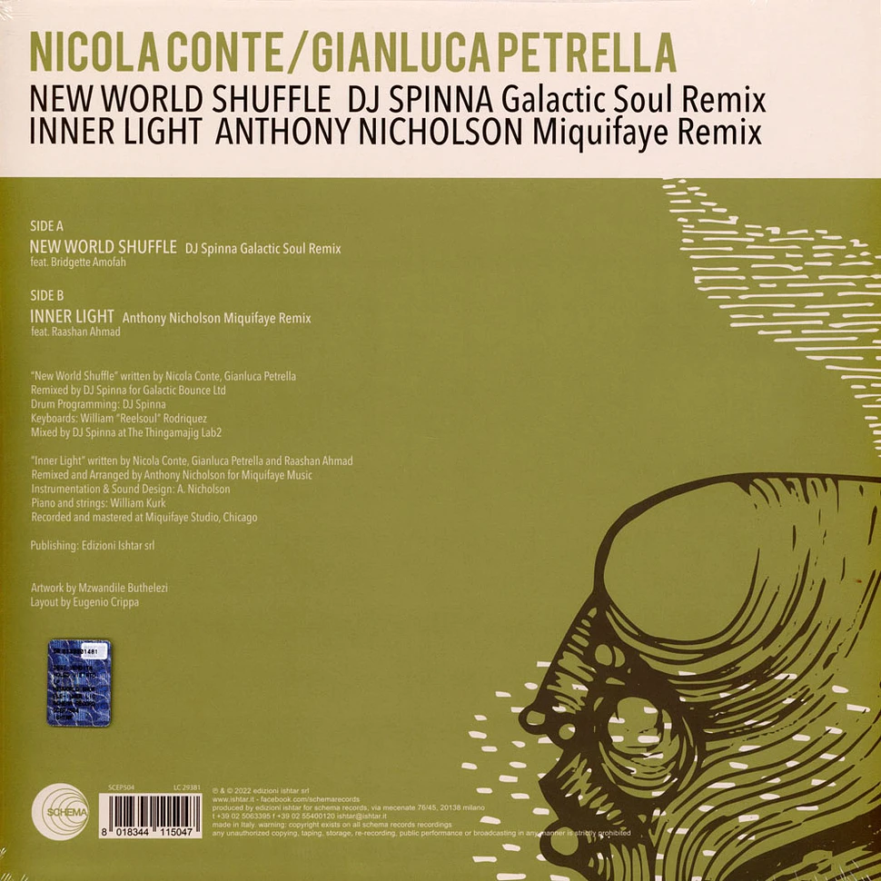 Nicola Conte & Gianluca Petrella - New World Shuffle / Inner Light Remixes