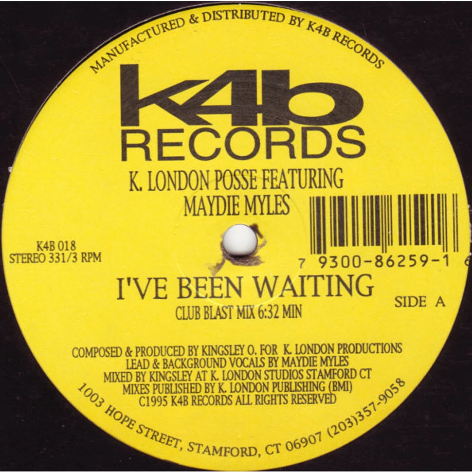 K London Posse Featuring Maydie Myles - I've Been Waiting